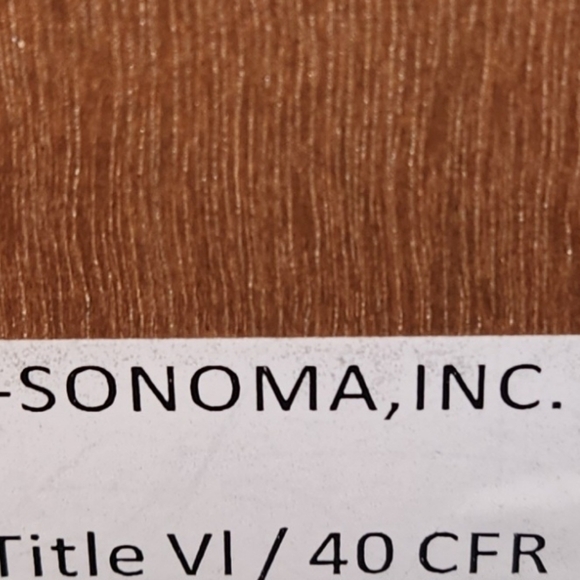 William and Sonoma Rustic and Charming Wooden Cubbied Cottage Advent Calendar - Picture 4 of 5